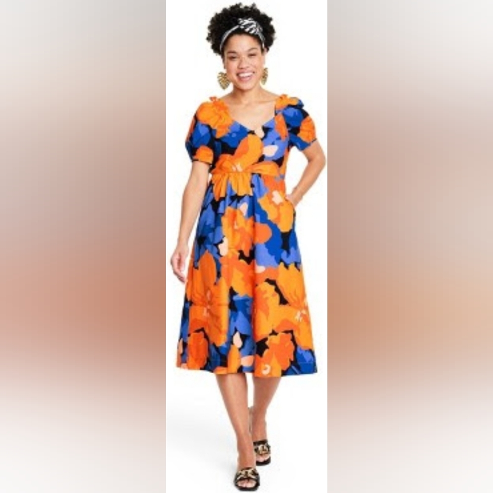TABITHA BROWN × TARGET floral dress